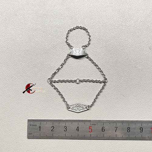 龙山重工1/6贞德合金项链胸牌