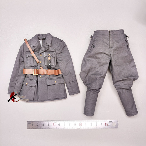 DID1/6兵人制服马裤腰带现货