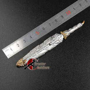 森哥 HOTTOYS HT 1/6 兵人 MMS250远古铁血战士 金属腿刀模型现货