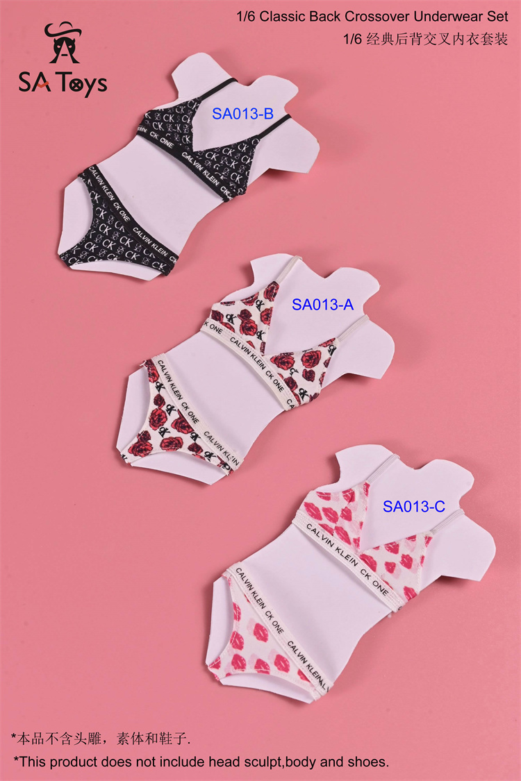 SAtoys交叉内衣1/6SA013女兵人