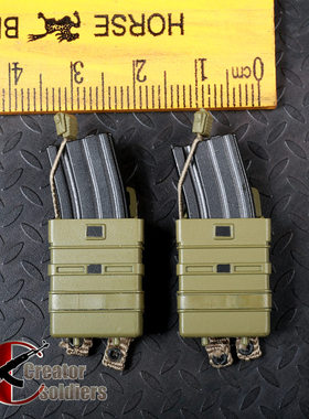森哥1:6 兵人 SS USAF CCT 北京会场版 沙色 M4 HK416 快拔弹夹盒