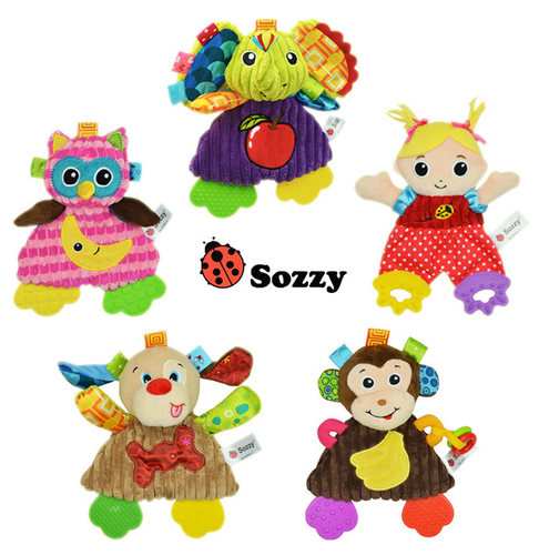 sozzy美国新生陪伴益智安抚巾