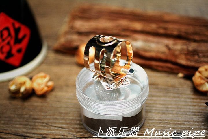 人间凶器 日本 石森 手工 萨克斯 纯银 镀玫瑰金 中音 哨卡 卡子