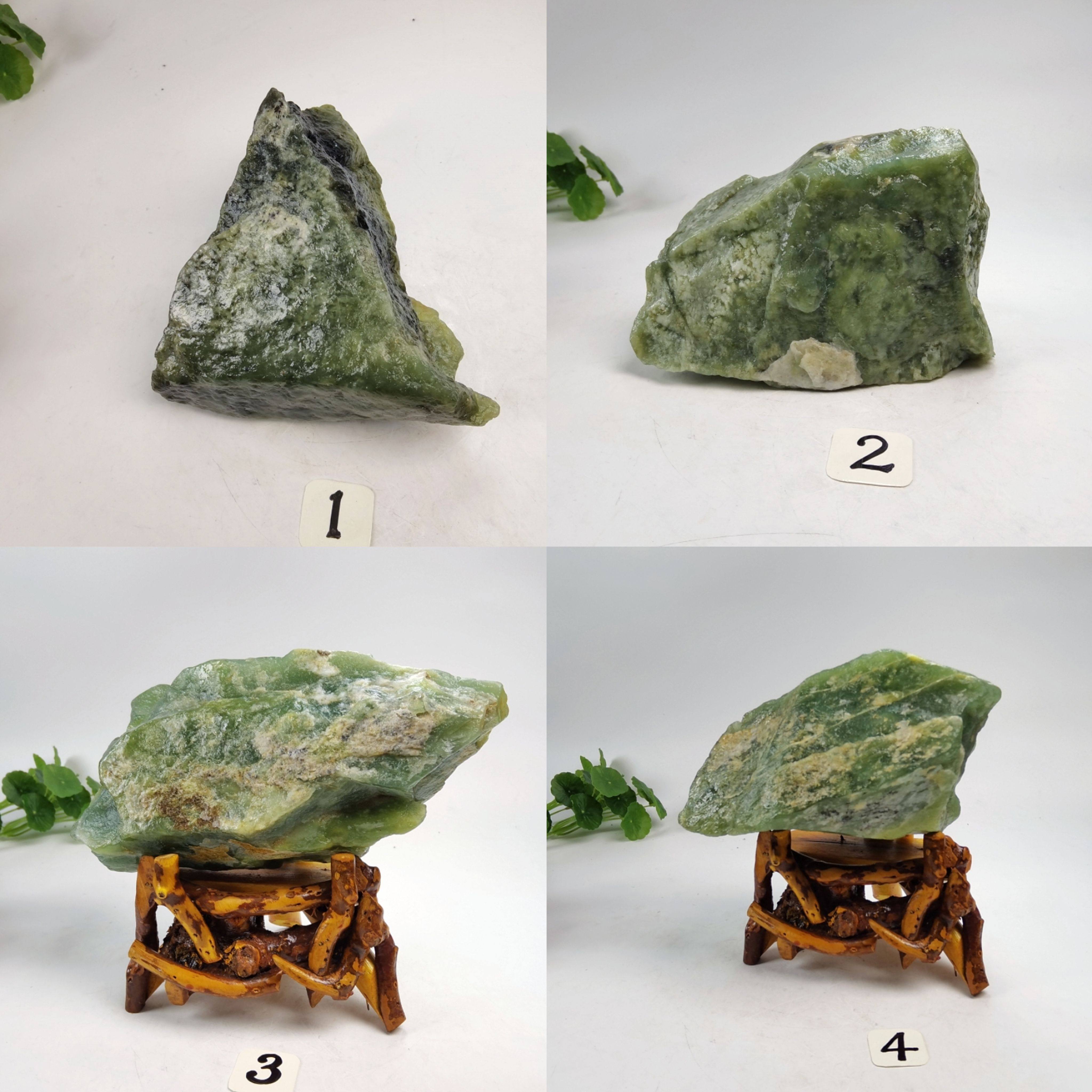 天然岫玉原石摆件手把件吊坠牌子手镯料客厅玄关装饰品