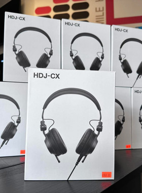 先锋HDJ-CX耳机HDJCX 贴耳头戴式高音质有线专业打碟耳朵HD25造型