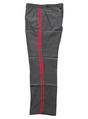 春夏薄两道杠保安基础款水泥灰色斜插袋休闲工作劳保长裤K719包邮