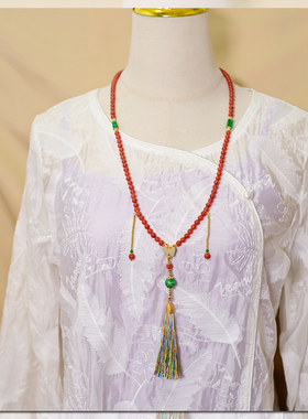 PIPISHOP 天然A货干青翡翠雕花方珠圆珠925银镀金南红玛瑙108款