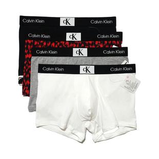 【CK96系列】CK内衣男小方块提花纯棉防夹臀四角裤平角内裤NB3403