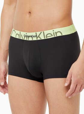 【双重引力带】CK内衣22秋冬男士炫色LOGO腰边透气平角内裤NB3319