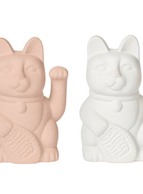 正品西班牙Doiy Neko招财猫造型花瓶陶瓷创意花器 德国直邮