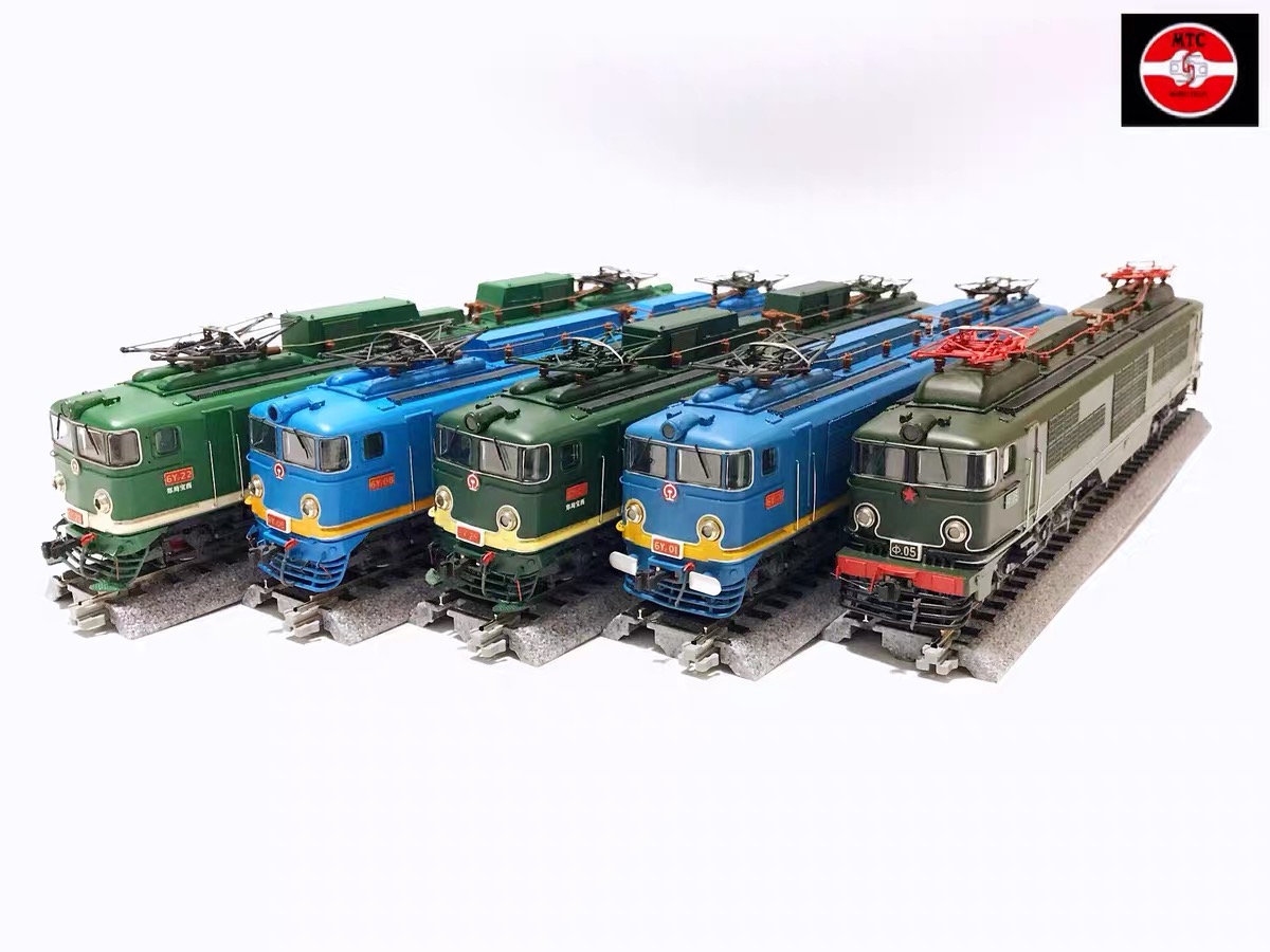 HO 1/87 火车模型 MTC 6Y2型电力机车 全金属合金