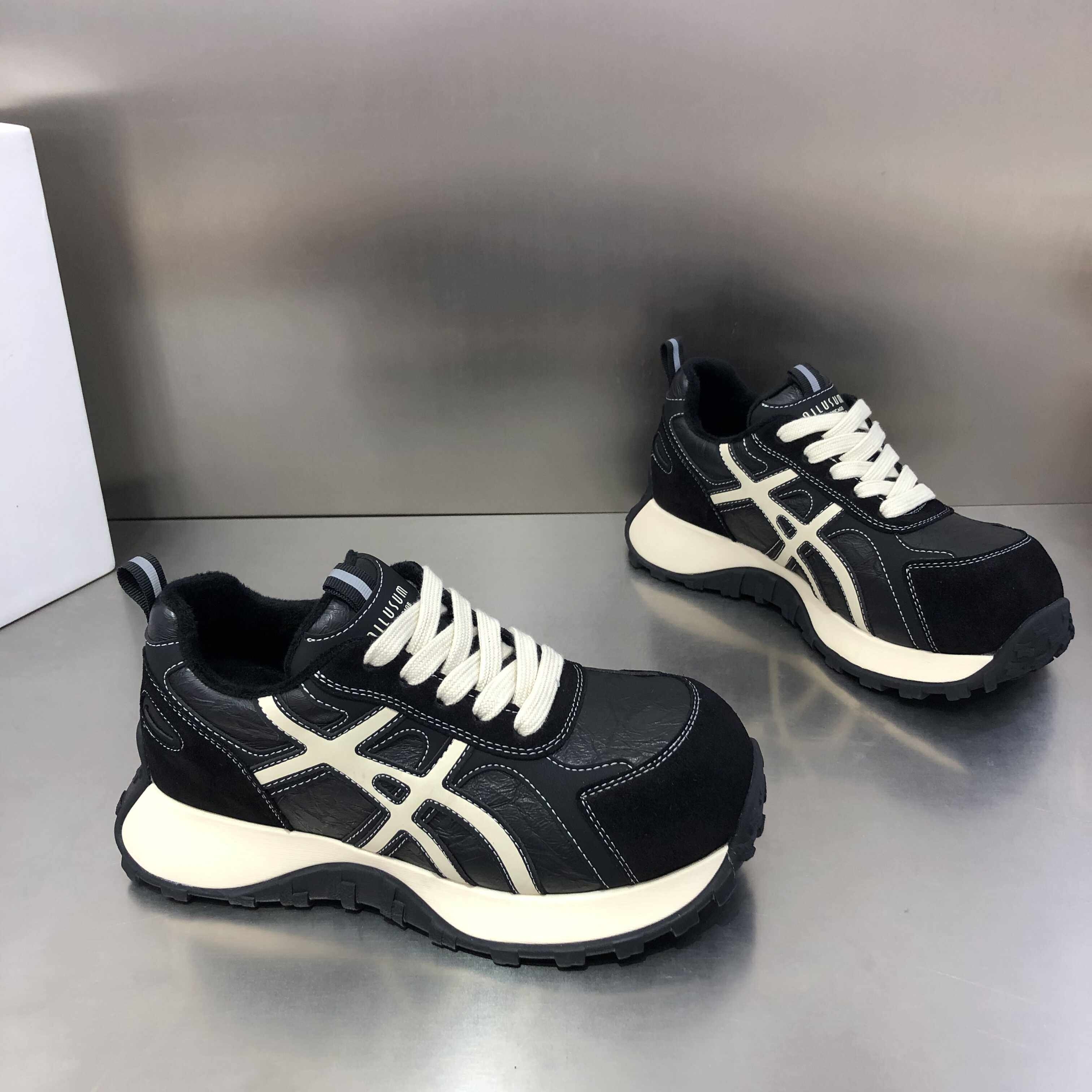 [明星同款]欧洲站真皮阿甘老爹鞋女2025新款秋季百搭学院风小蛮腰,女鞋,老爹鞋,淘宝优惠券,粉丝福利购,淘宝优惠卷