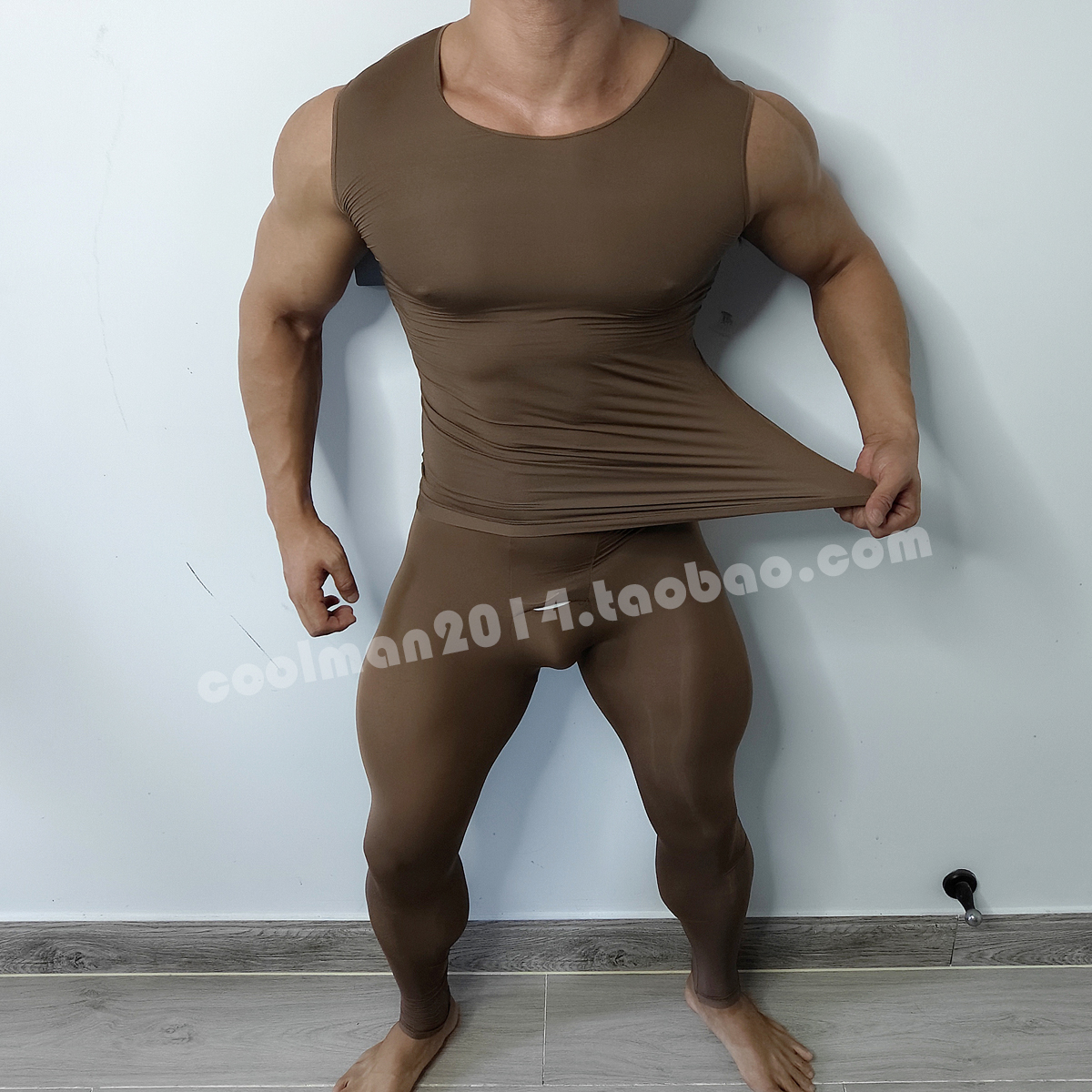 肌底衣男士轻薄高弹打底套装