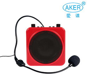 爱课MR2500W无线扩音器教师专用导游教学话筒耳麦蓝牙小音箱22瓦