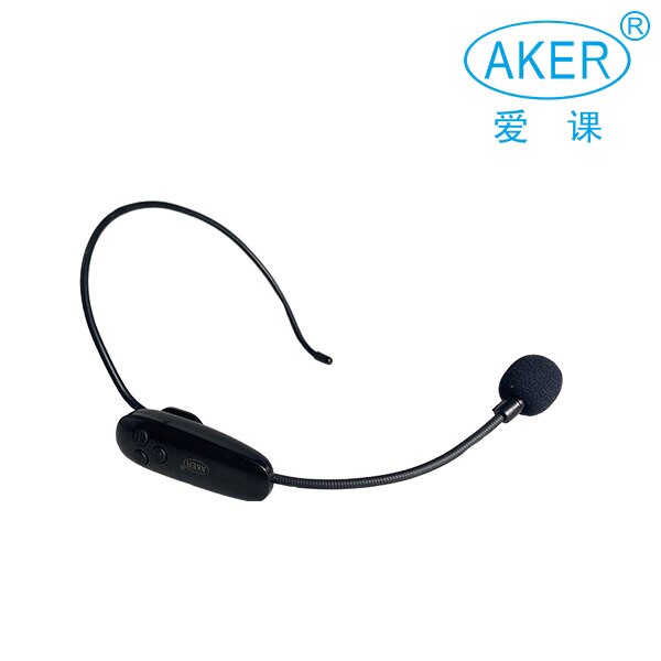 AKER/爱课 无线耳咪无线手持话筒无线腰挂话筒远距离万能无线咪