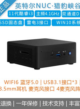 猎豹峡谷NUC11PAHi3Intel