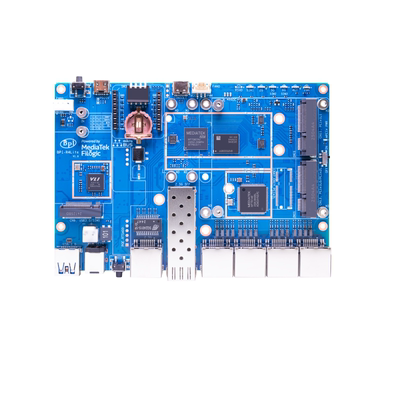 香蕉派BPI-R4 Lite Wifi7 开源智能路由器开发板联发科MT7987方案