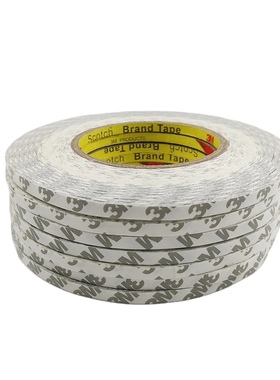 3m55280pvc0.3双面胶白色强力耐高温双面胶带pvc高粘度cnc加工刀