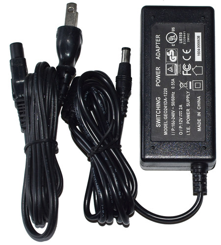 SWITCHING POWER原装12V2A 内针插头电源适配器GEO241DA-1220