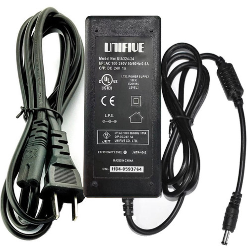 UNIFIVE优源科技DC24V 1A电源适配器型号UIA324-24