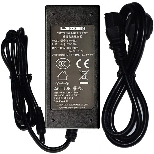 LEDEN科力24V2.5A电源适配器型号 SW-0692 料号SW-7710