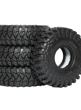 DJ 攀爬车1寸高粘胎皮4个 M/T雨林胎 DJ-1119 62*20.5 SCX24 FMS