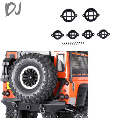 DJ Traxxas TRX4 D90 D110路虎卫士改装尾灯框黑色尾灯罩防护罩