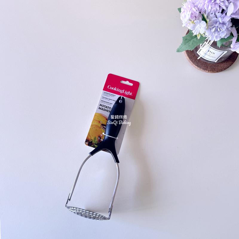出口土豆泥压泥器宝宝辅食不锈钢婴儿捣泥器压泥神器牛油果按泥器