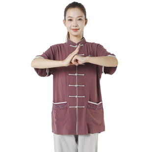 陈正雷太极拳服教练服陈家沟男女同款长短袖武术服2024
