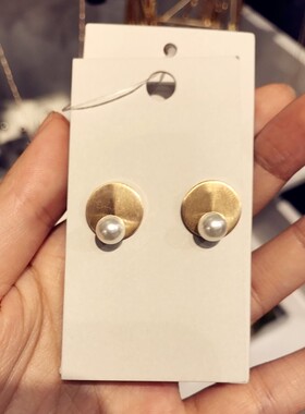 pdo铜质cos风金色拉丝ins珍珠