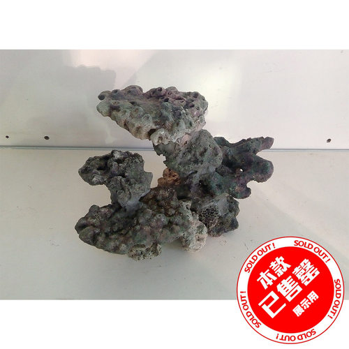 海水海缸造景 珊瑚死石造景 微缸矮缸造景 30方40方50方