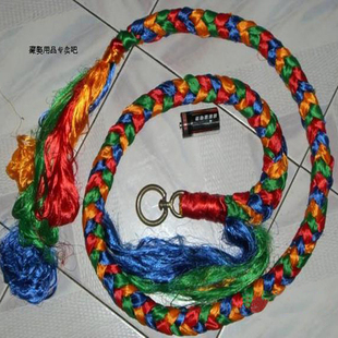 藏獒展会专用哈达编织牵引绳（藏獒专用特粗加长2.1米）用品用具