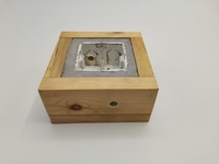 國標(biāo)插座溫升安裝盒/暗裝式溫升測試盒/VDE0620溫升試驗松木盒86