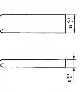 直径12mmR2.5扁型试验探棒探针防护等级测试试具检测安规探头圆头