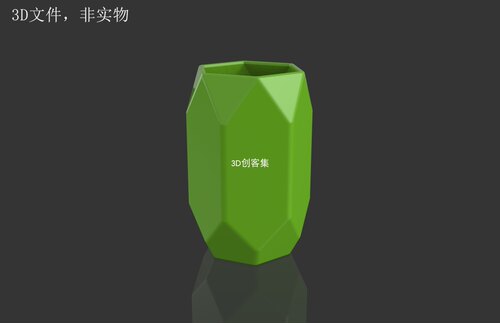 3D打印图纸/3D图/3D建模/stl文件(花瓶设计43)
