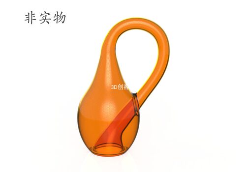 3D打印图纸三维模型3D建模设计stl格式文件(克莱因瓶4)