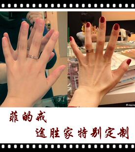 明星同款婚戒简约复古12星座玫瑰金罗马文许愿戒钛钢现货情侣戒指