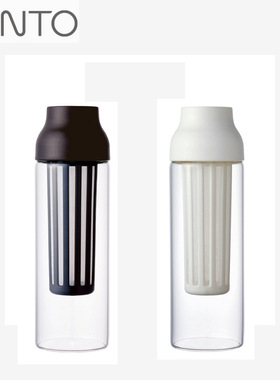 日本KINTO CAPSULE ColdBrew耐热玻璃冷泡冷萃咖啡壶花茶壶水壶1L