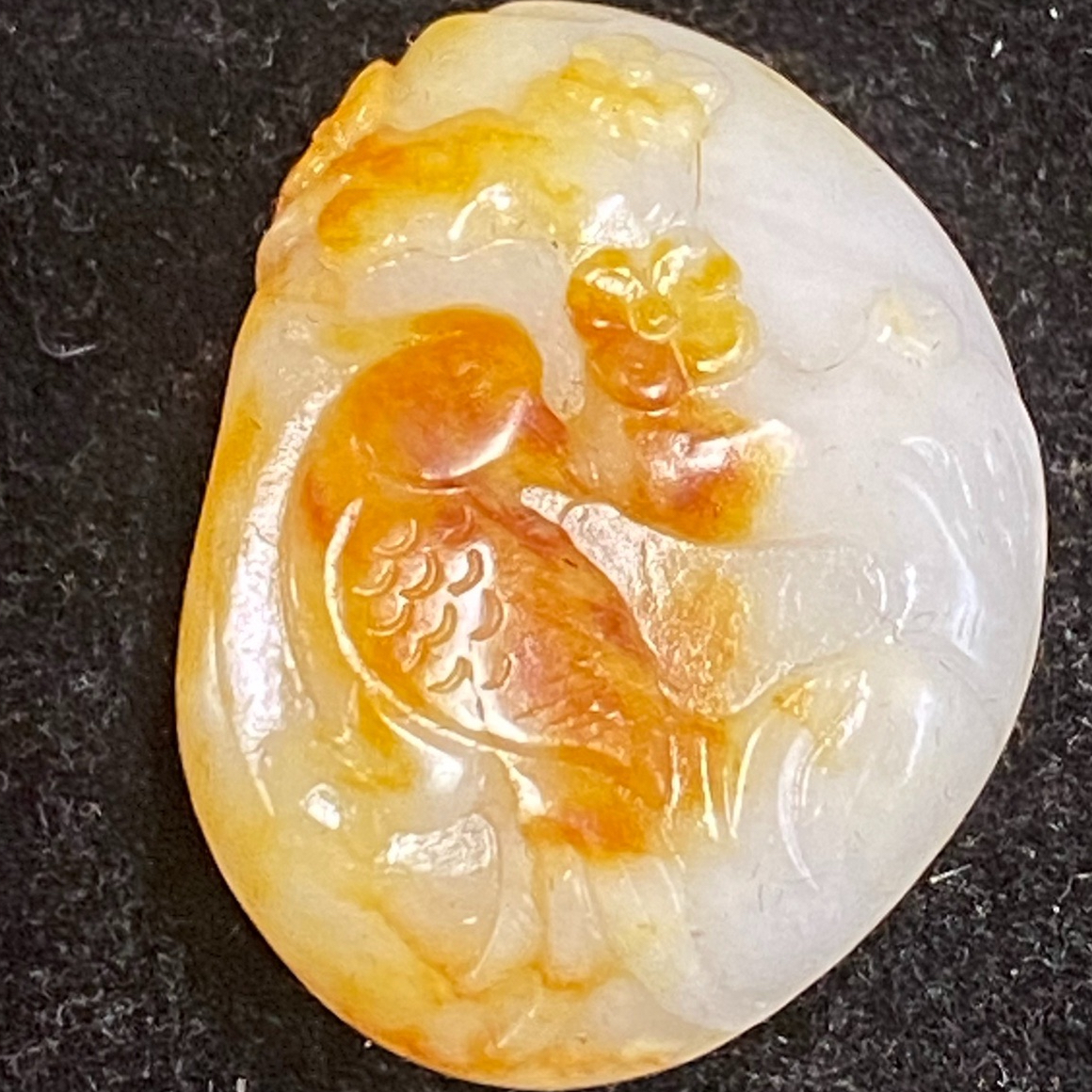 黄沁籽料羊脂白玉22克奇石玉和田青沙枣原石玉和田籽料玉和田籽玉