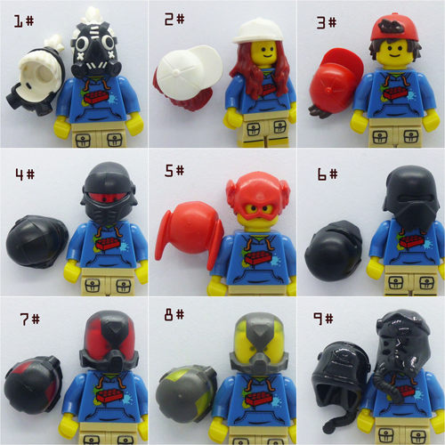 乐高 LEGO 散货 人仔帽子 头发 素体 人仔配件