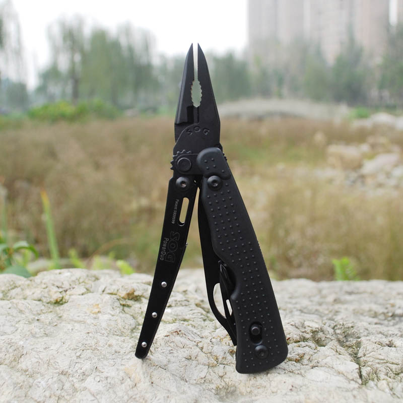 索格SOG PD01/PD02 PowerDuo随身EDC多功能组合刀具折叠钳子