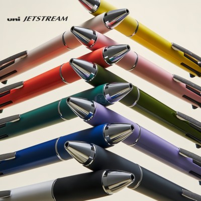 三菱uni新色系列jetstream多色笔