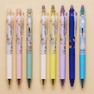 现货日本pilot百乐联名轻奢paul&joe可爱喵咪雏菊可擦笔彩中性笔