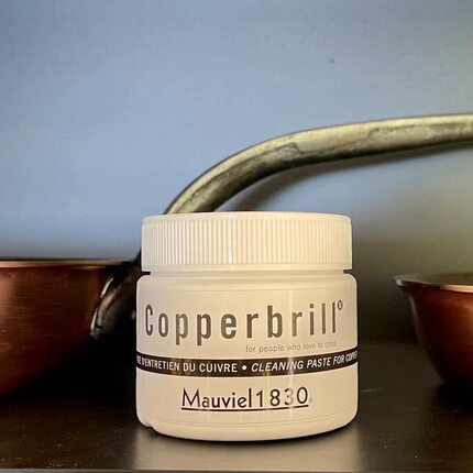 法国高货MauvielCopperbrill铜器抛光去氧化焕新专用铜锅清洁膏