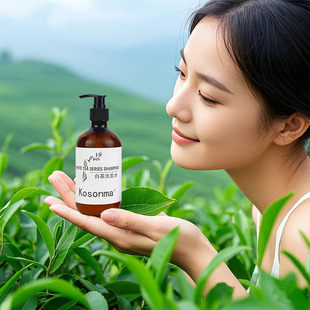 碧丽诗Kosonma酒店高档民宿会所500ml大瓶白茶洗发水沐浴露5公斤