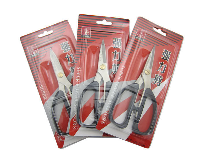 剪刀 利达行剪刀 厨房剪刀不锈钢家用裁缝剪刀办公剪纸专用强力剪