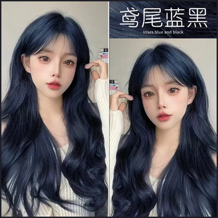 榛果灰棕色染发剂2025流行色植物泡泡沫正品天然盖白发染发膏女男