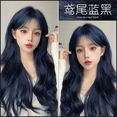 榛果灰棕色染发剂2025流行色植物泡泡沫正品天然盖白发染发膏女男