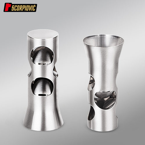 摩托车机车排气管通用消声器 M4 M5消音塞 MT09 TRIDENT660 RS660