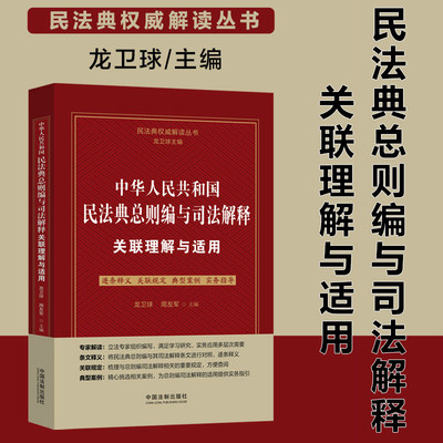 民法典总则编司法解释理解与适用